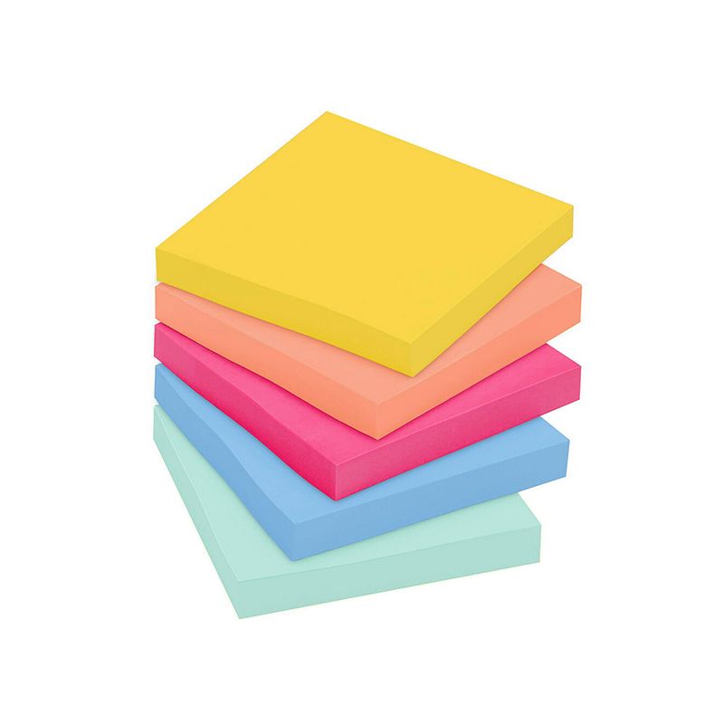 51387 - NOTAS ADHESIVAS 3X3 SUMMER JOY C/5 SOBRES C/90H