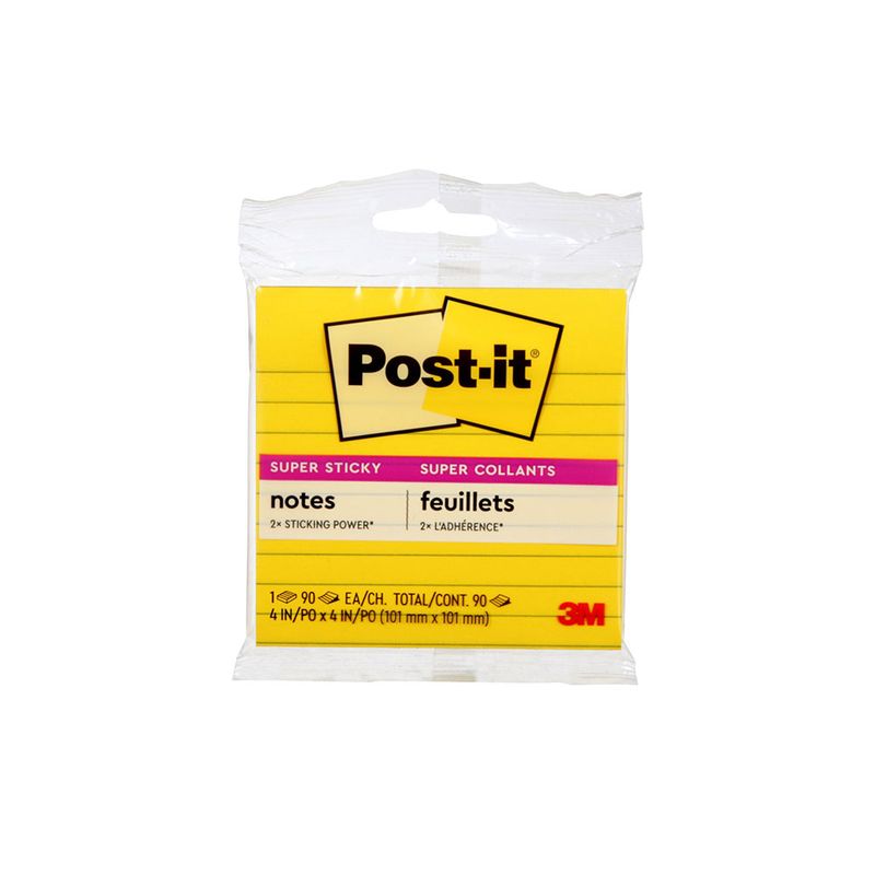 51236 - NOTAS ADHESIVAS 4X4 NEON C/6 COLORES C/90HJS