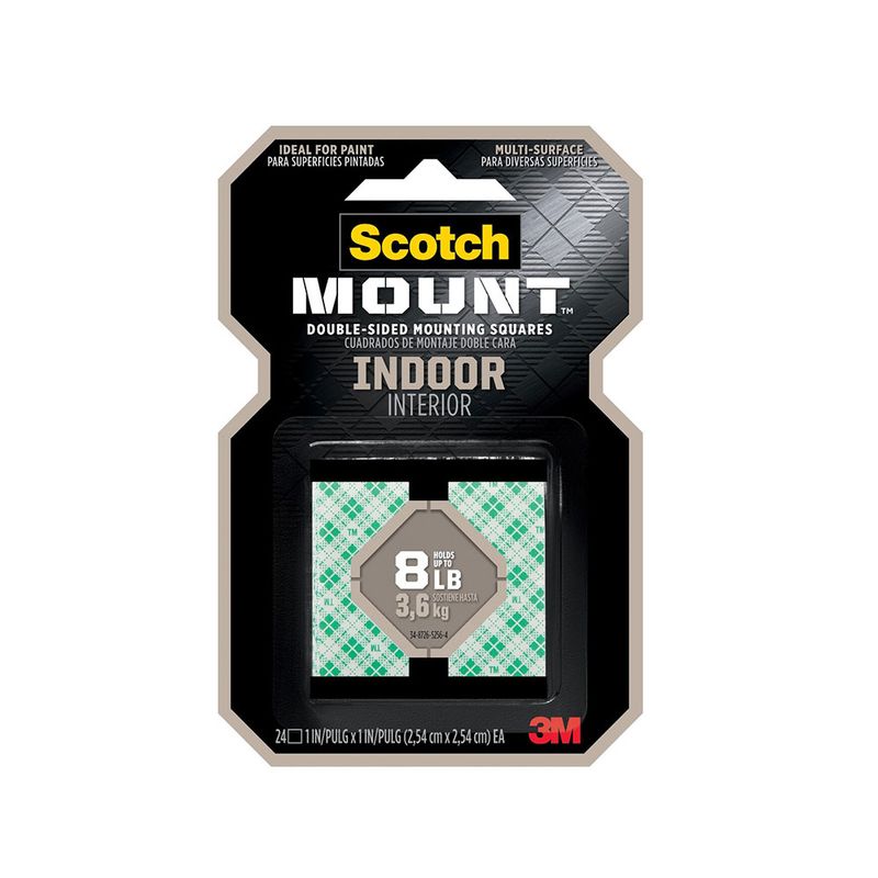 51237 - CUADROS ADHESIVOS 2 54 X 2 54 CM C/24