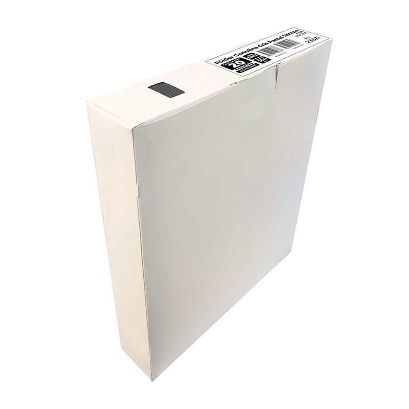 FOLDER CARTA GRIS INTENSO CON 5PZAS