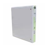 51466 - CARPETA ARILLO 1" D BLANCA CON VENTANA SAMSILL