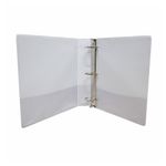 51469 - CARPETA ARILLO 1 5" D BLANCA CON VENTANA SAMSILL