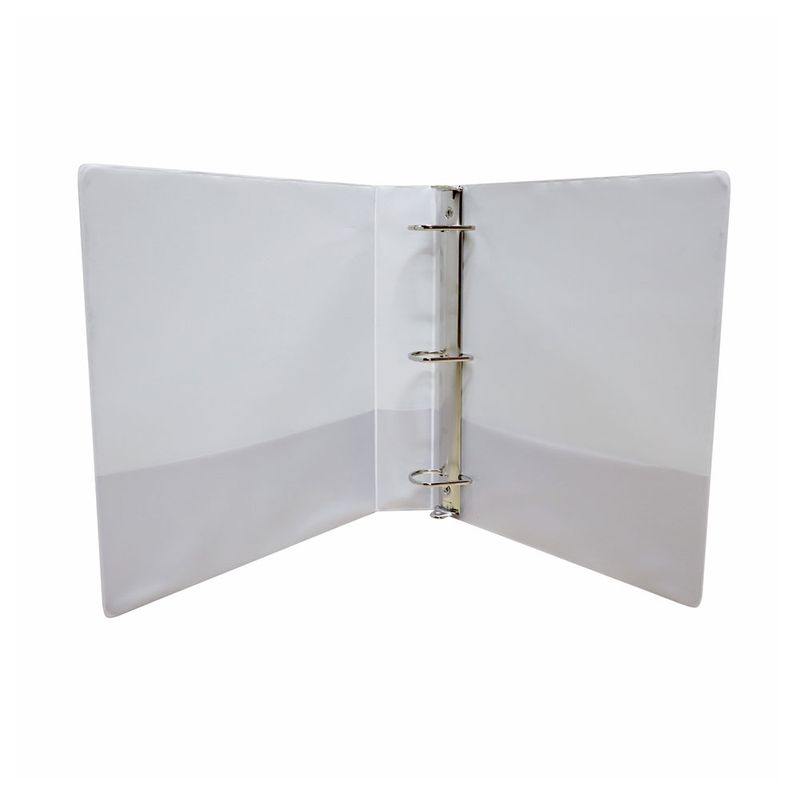 51469 - CARPETA ARILLO 1 5" D BLANCA CON VENTANA SAMSILL