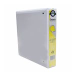 51468 - CARPETA ARILLO 1 5" D BLANCA CON VENTANA SAMSILL