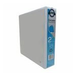 51470 - CARPETA ARILLO 2" D BLANCA CON VENTANA SAMSILL