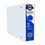 51474 - CARPETA ARILLO 3" O BLANCA CON VENTANA SAMSILL
