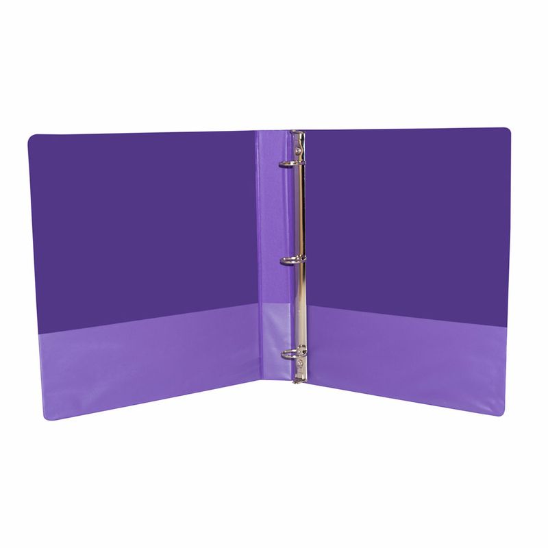 51499 - CARPETA ARILLO 1" O MORADO CON VENTANA OFIX