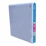 CARPETA ARILLO 1"  O BLANCA CON VENTANA OFIX