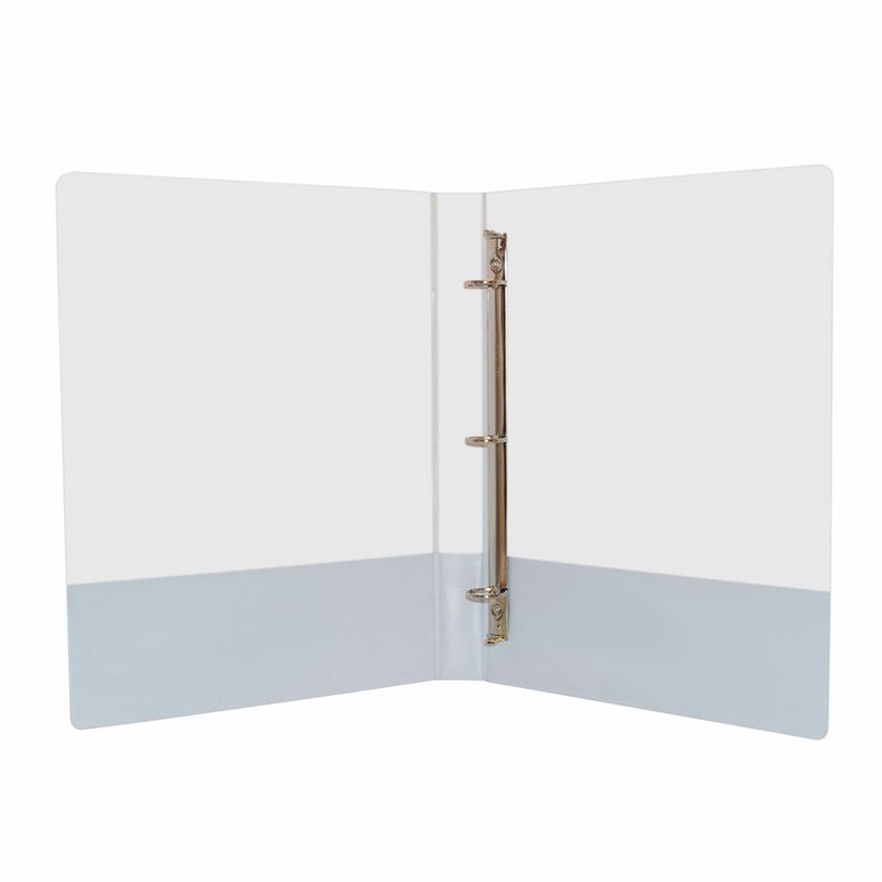 51503 - CARPETA ARILLO 1" OFICIO BLANCA CON VENTANA SAMSILL