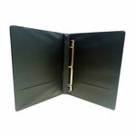 51505 - CARPETA ARILLO 1" OFICIO NEGRA CON VENTANA SAMSILL