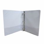 51509 - CARPETA ARILLO 1" D BLANCA CON VENTANA OFIX