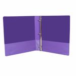51515 - CARPETA ARILLO 1"  O MORADO NEON CON VENTANA SAMSILL