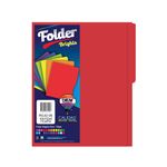 51229 - FOLDER CARTA ROJO DIEM CON 100PZAS