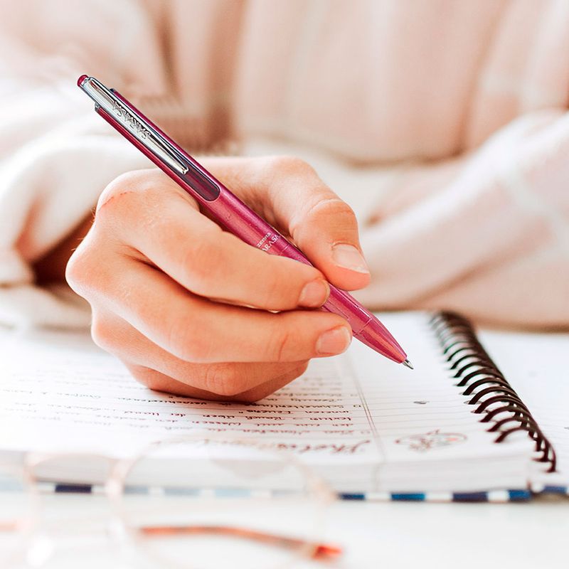 51588 - BOLIGRAFO RETRACTIL GEL SARASA GRAND ROSA