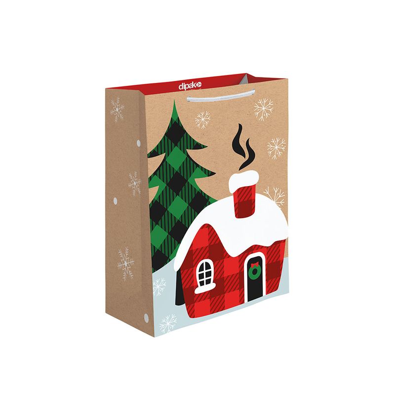 51679 - BOLSA REGALO MEDIANA KRAFT VISPERA TRADICIONAL