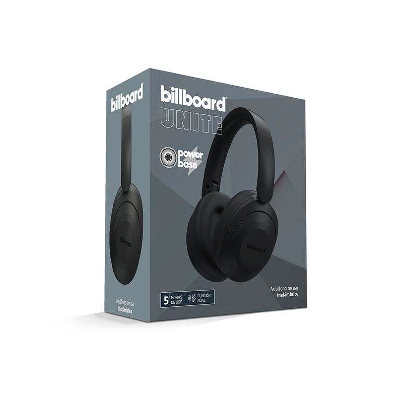 51759 - AUDIFONOS DIADEMA BLUETOOTH ON EAR UNITE GRIS