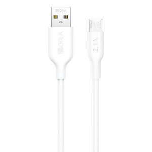 Cable Usb A Micro Usb De 2M, 1Hora, Negro Cab245N