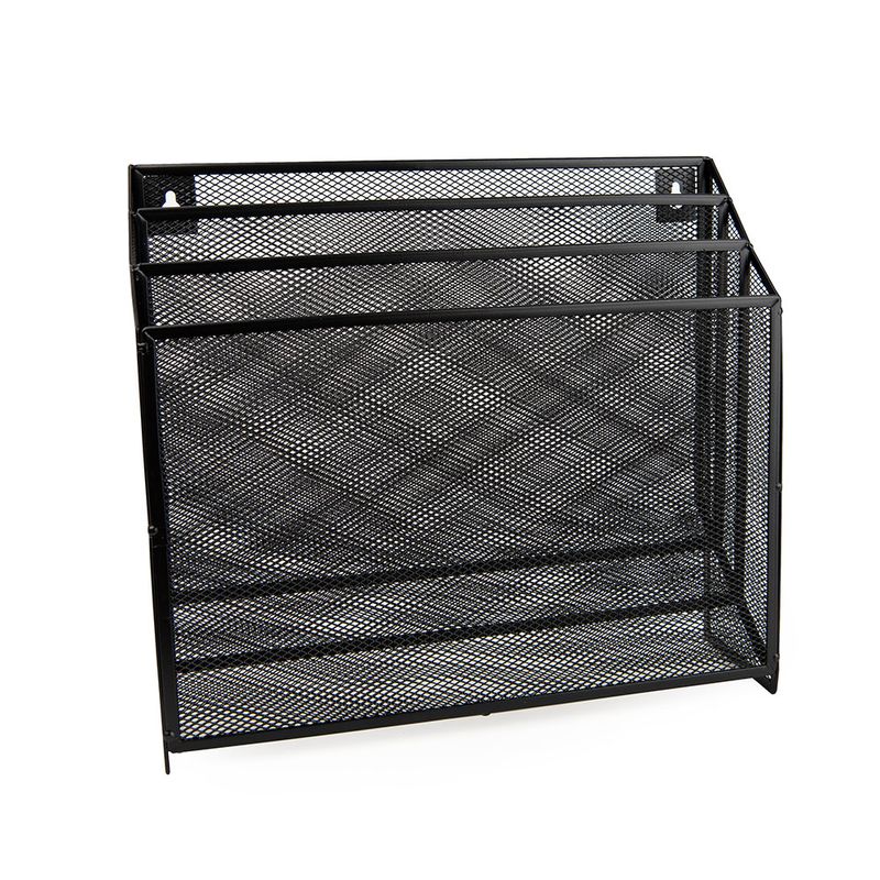50938 - ORGANIZADOR GRANDE MALLA NEGRO 3 NIVLES