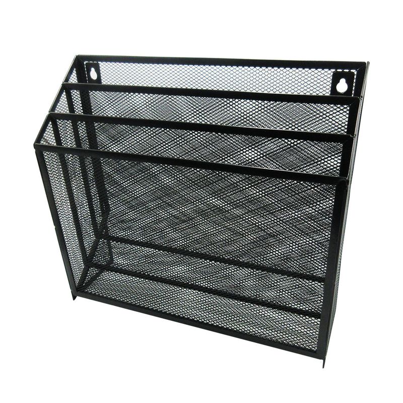 51906 - ORGANIZADOR GRANDE MALLA NEGRO 3 NIVLES