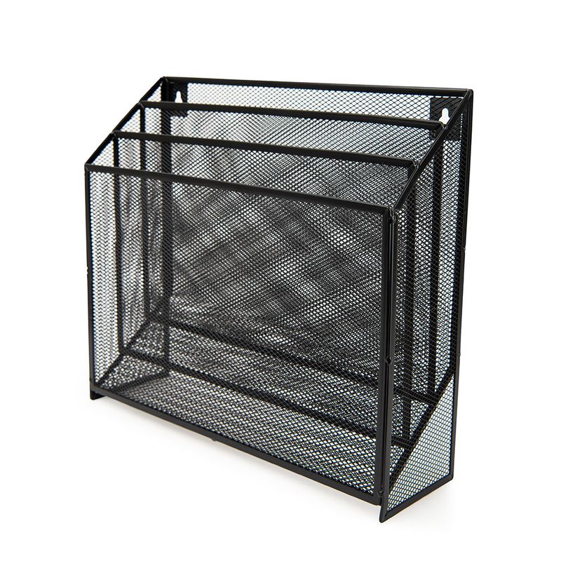 51905 - ORGANIZADOR GRANDE MALLA NEGRO 3 NIVLES