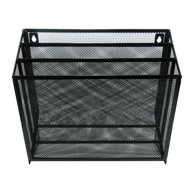 51904 - ORGANIZADOR GRANDE MALLA NEGRO 3 NIVLES