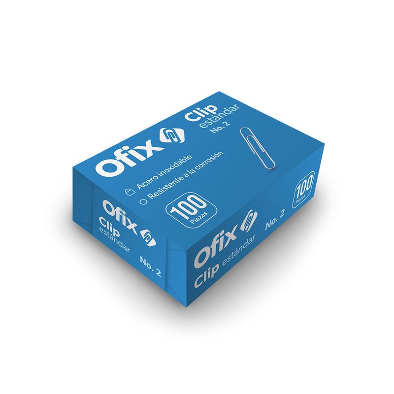 51956 - CLIP ESTANDAR OFIX #2 CON 100