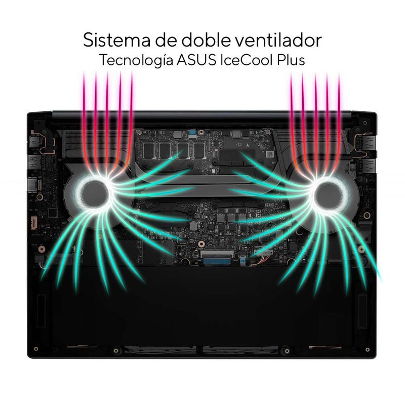 LAPTOP ASUS VIVOBOOK PRO 90NB0UX2-M02580, 14" WQXGA, CORE i5-11300H, 8GB RAM, 512GB SSD, NVIDIA GTX 1650, WIN11HOME