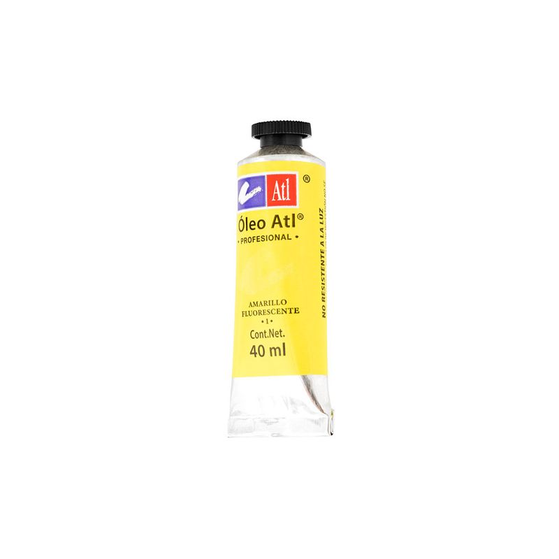 52041 - PINTURA PARA OLEO 40ML AMARILLO FLUORESCENTE