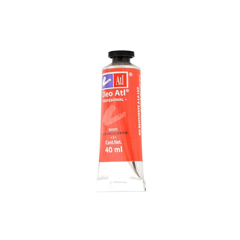 52043 - PINTURA PARA OLEO 40ML ROJO FLUORESCENTE