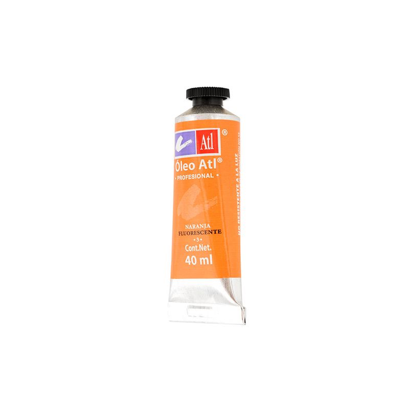 52045 - PINTURA PARA OLEO 40ML NARANJA FLUORESCENTE