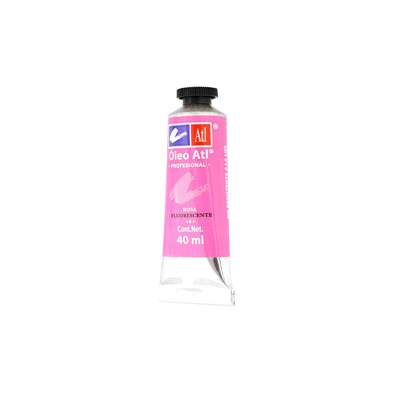 52054 - PINTURA PARA OLEO 40ML ROSA FLUORESCENTE