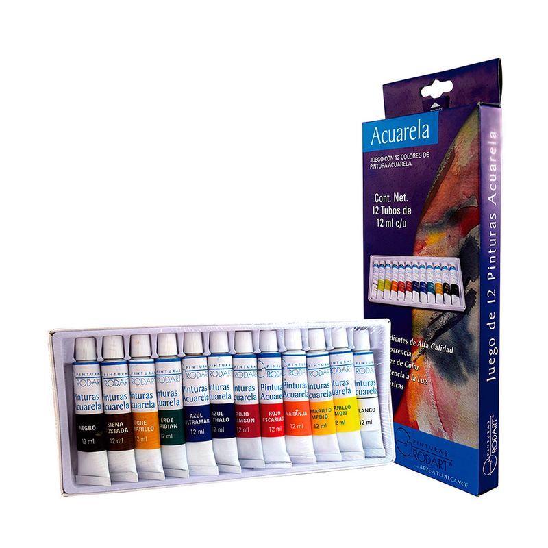 52085 - PINTURA ACUARELA ESTUCHE CON 12