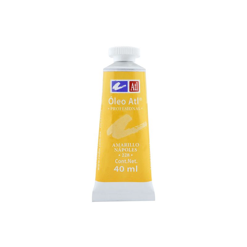 51698 - PINTURA PARA OLEO 40ML AMARILLO NAPOLES