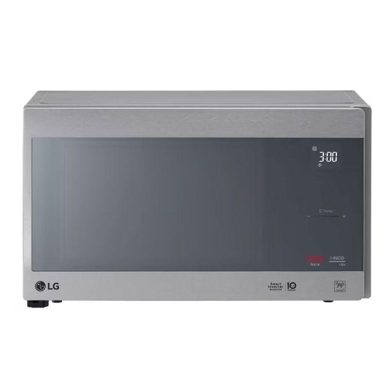 HORNO DE MICROONDAS INVERTER LG 15 PIES PLATA