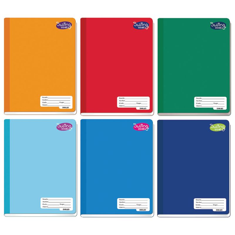 52160 - CUADERNO COSIDO PROFESIONAL 100H BLANCO SWING COSI
