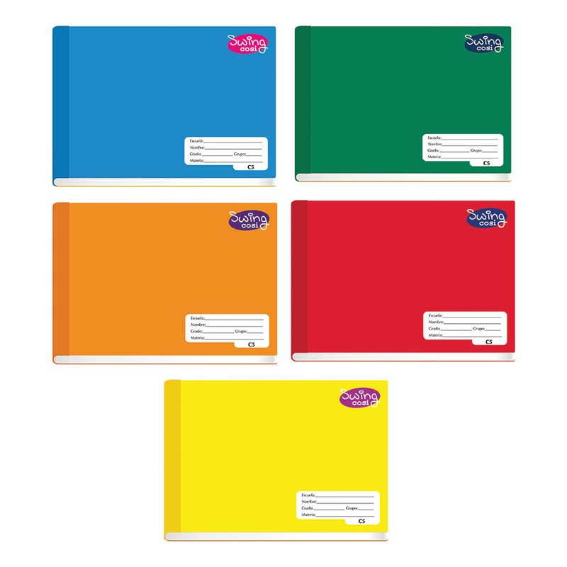 52165 - CUADERNO COSIDO ITAL 100H C-5 SWING COSI