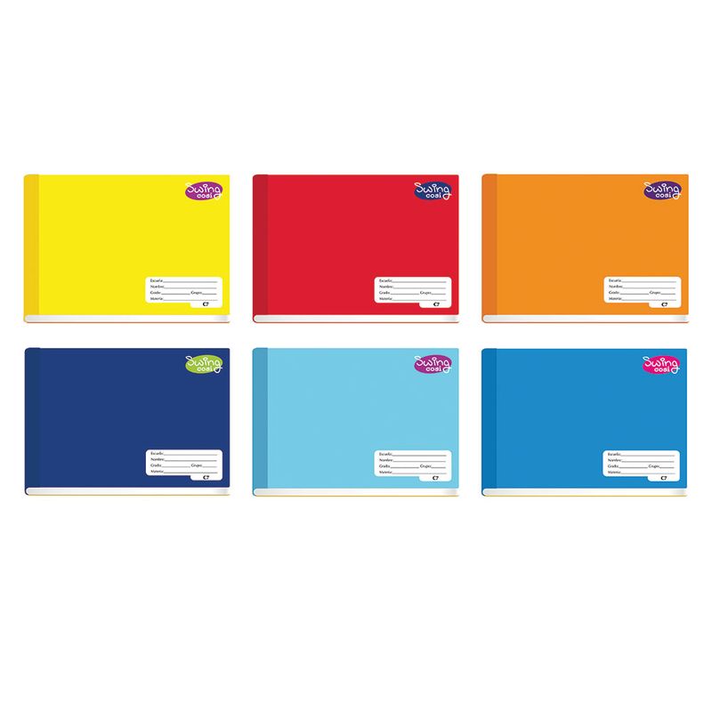 52166 - CUADERNO COSIDO ITAL 100H C-7 SWING COSI