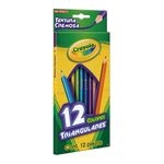 LAPICES DE COLOR 12-L TRIANGULAR CRAYOLA
