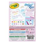 52199 - PLUMONES DELGADOS COLORES PASTEL CON 12 - CRAYOLA