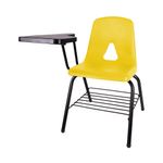 SILLA PUPITRE ESCOLAR C/PALETA PLASTICA C/PARRILLA
