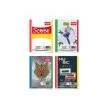 52541 - LIBRETA COSIDA POCKET 100H RAYAS MEGA