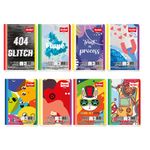 52540 - LIBRETA COSIDA POCKET 100H RAYAS MEGA