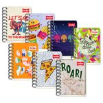 LIBRETA ESPIRAL POCKET 80H RAYAS MULTILINEA