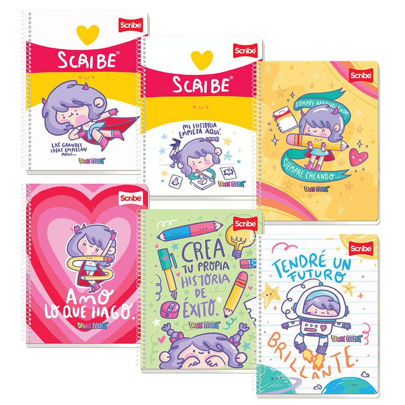CUADERNO PROFESIONAL 90H C-7 SUPER GIRL