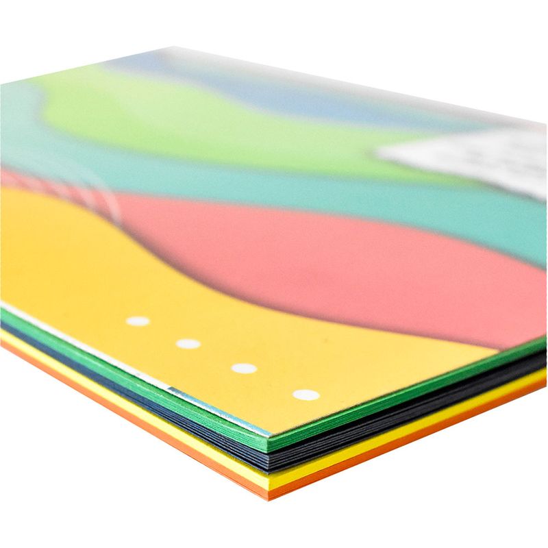 52710 - BLOCK CARTULINA CARTA COLORES SURTIDOS C/24HJS FIRST CLASS