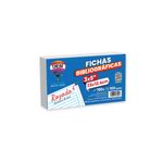 52585 - TARJETA RAYAS 3X5 CON 100 PARA ARCHIVO DIEM