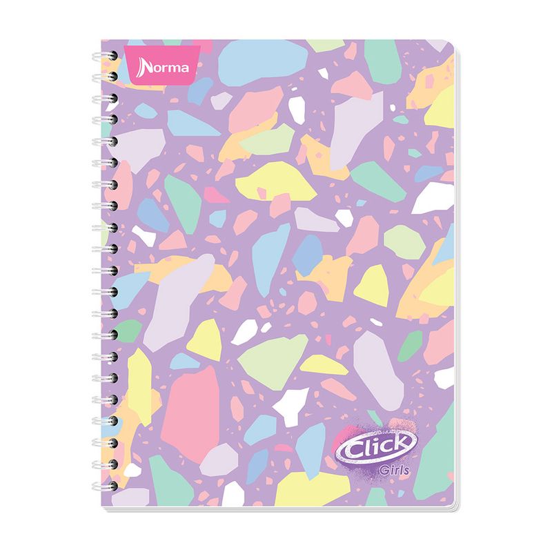 52790 - CUADERNO PROFESIONAL 100H RAYA CLICK GIRLS