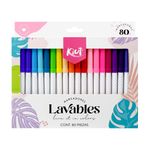 52446 - MARCADOR LAVABLE C/80 KIUT