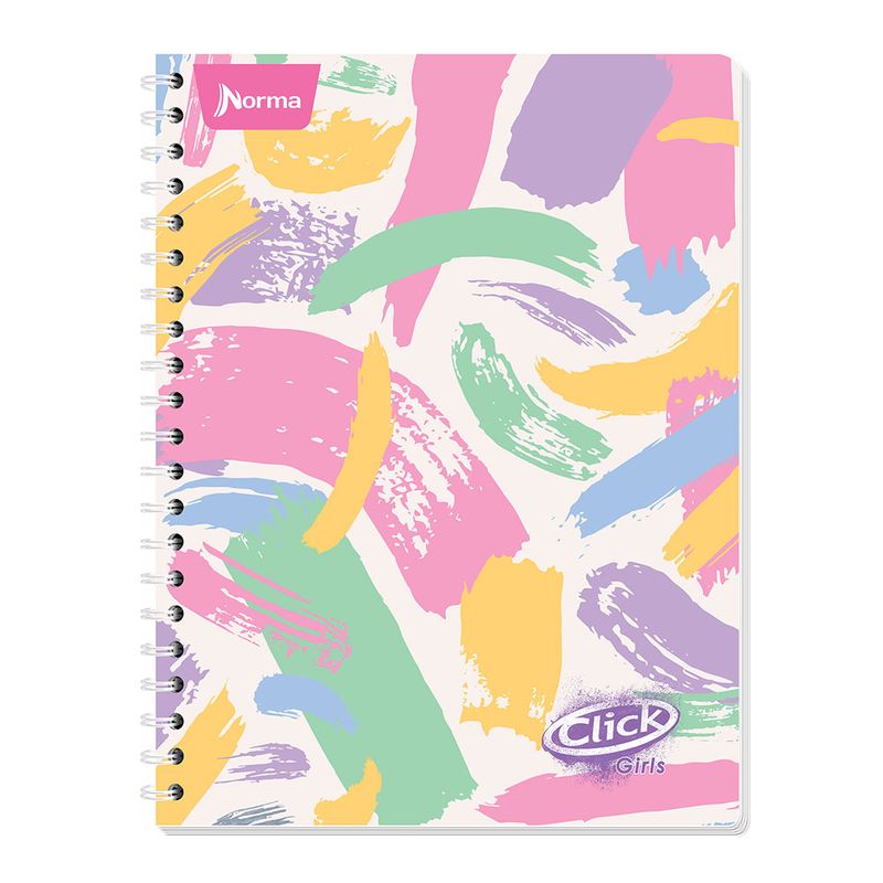52440 - CUADERNO PROFESIONAL 100H RAYA CLICK GIRLS