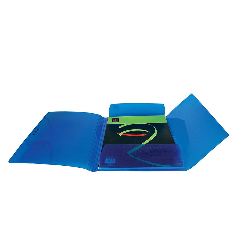 52921 - PORTADOCUMENTOS CARTA COLORES OBSC CON ELASTICO